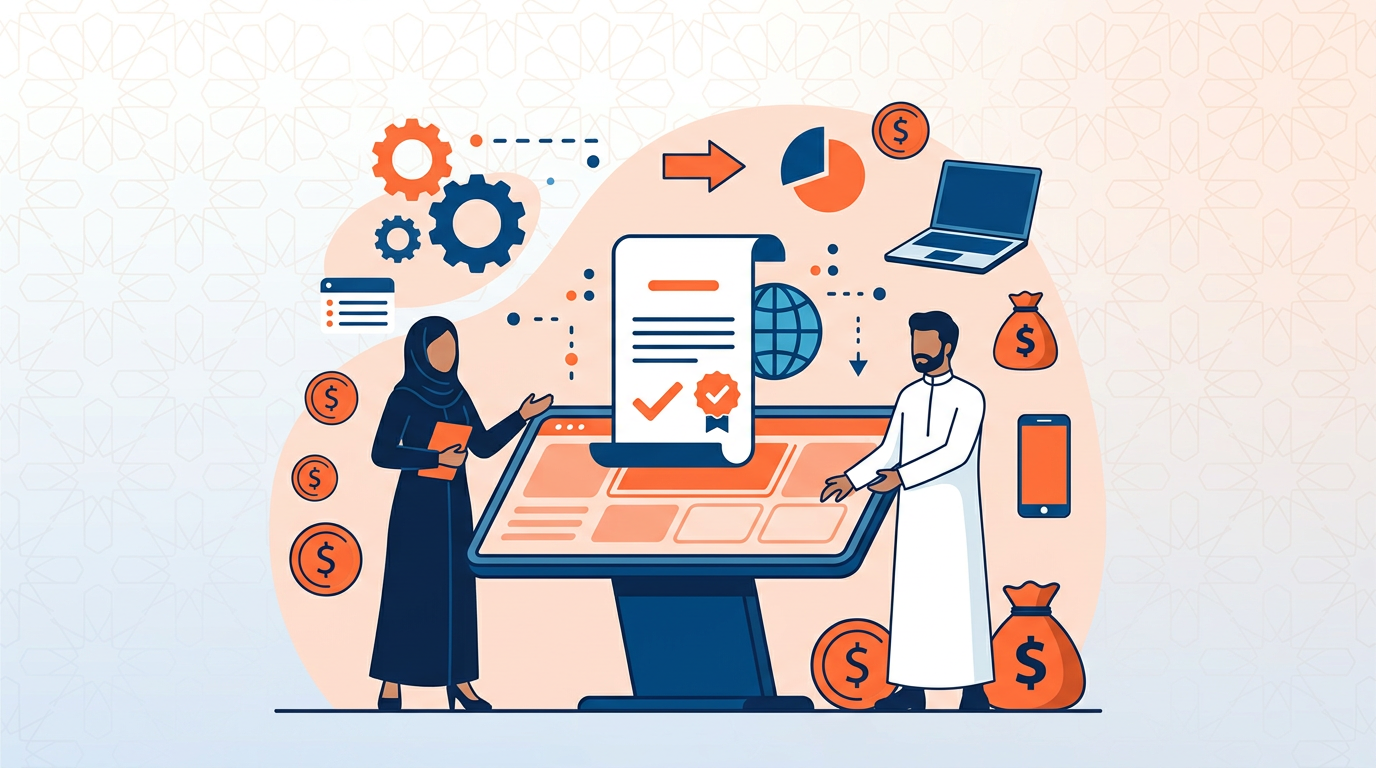 صورة توضيحية للمقال: كيفية استخراج السجل التجاري الرقمي للمنشآت الناشئة في السعودية